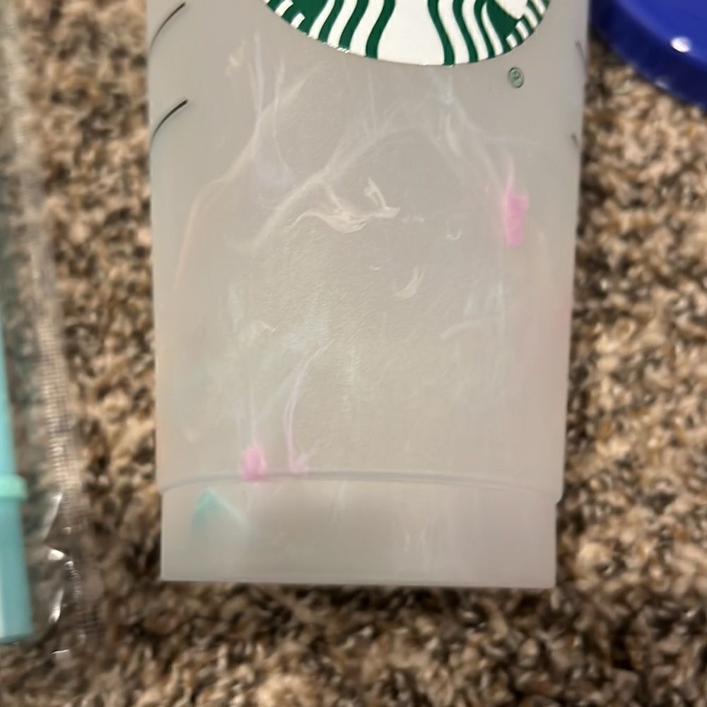Starbucks Confetti Color Changing Reusable Cup - Picture 2 of 2